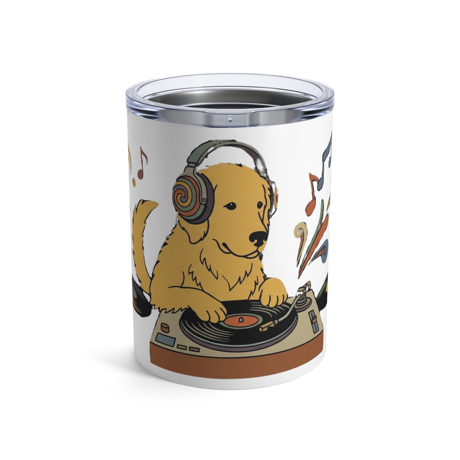 Hi-Fi Hounds - Spinning Gold 12oz Short Tumbler