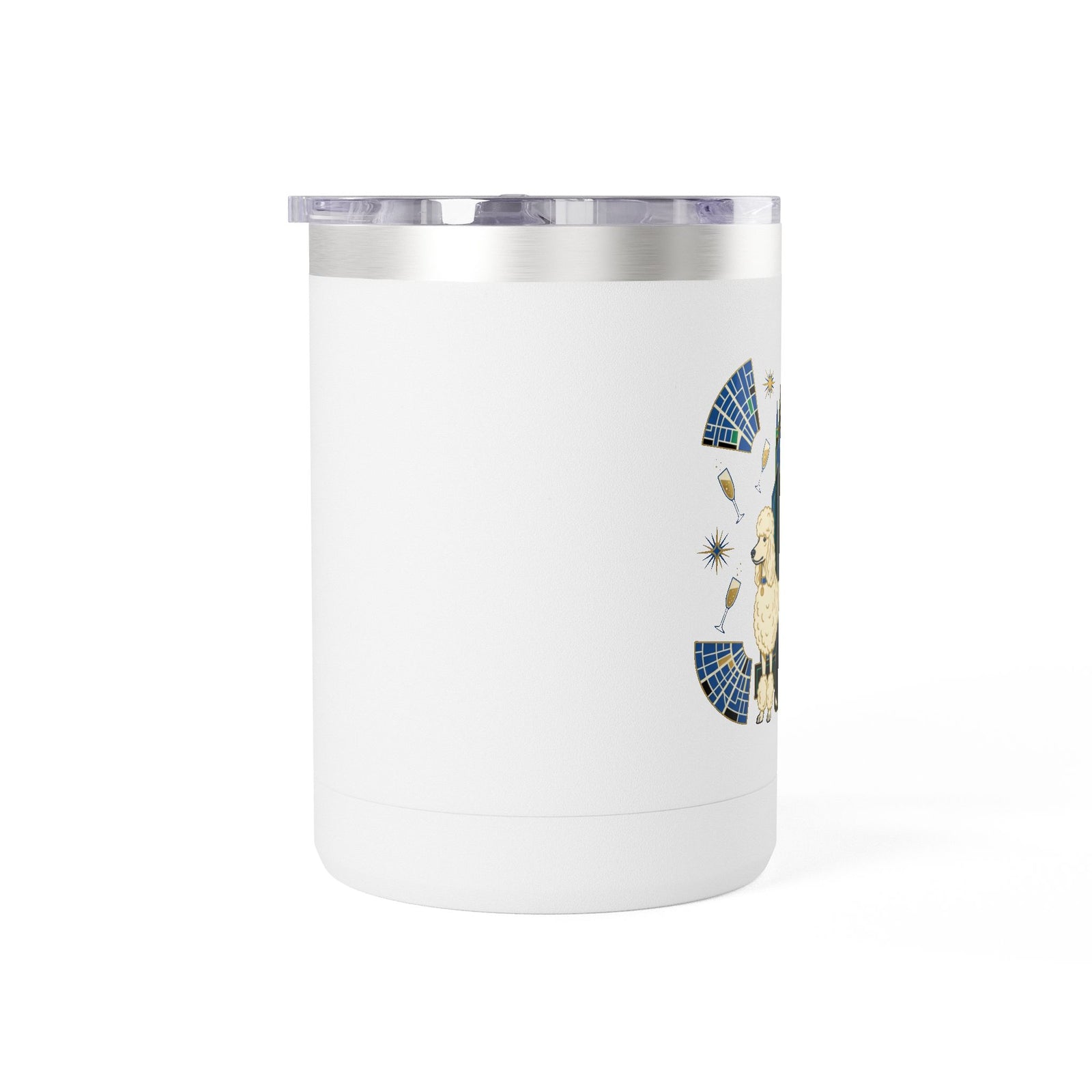 Art Deco Hounds - Skyscraper City Paws