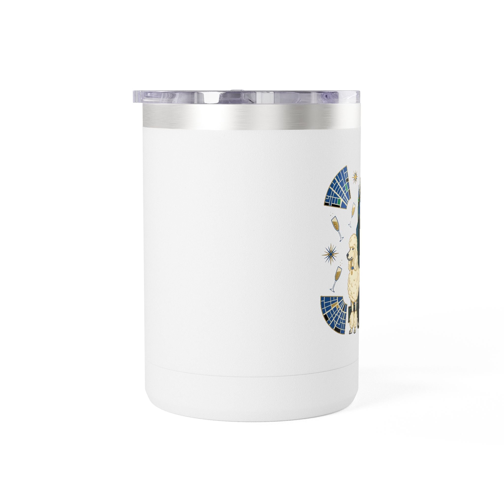 Art Deco Hounds - Skyscraper City Paws