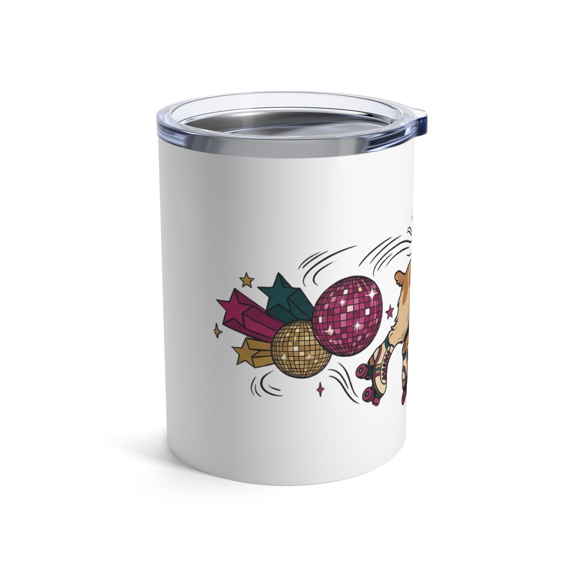 Hi-Fi Hounds - Roller Disco Spaniel 12oz Short Tumbler