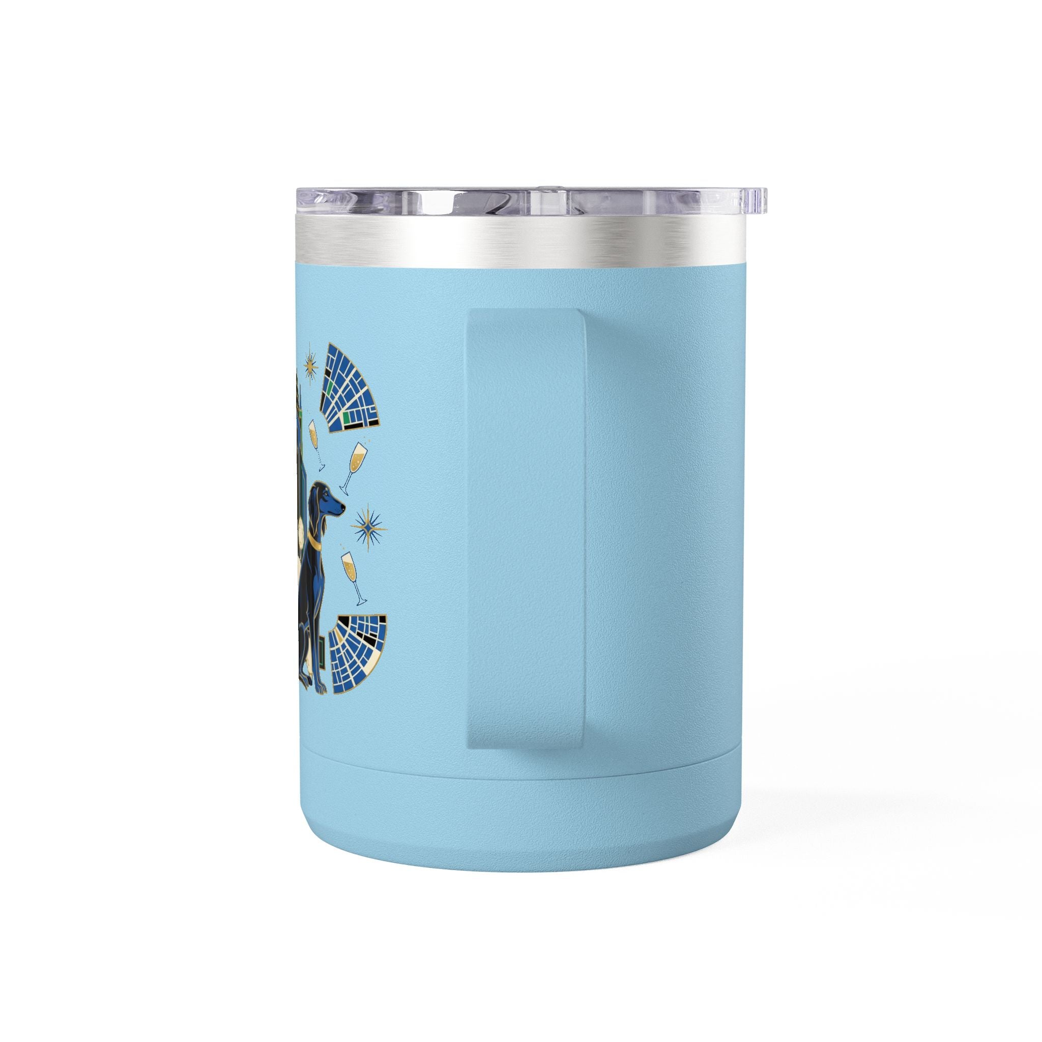 Art Deco Hounds - Skyscraper City Paws