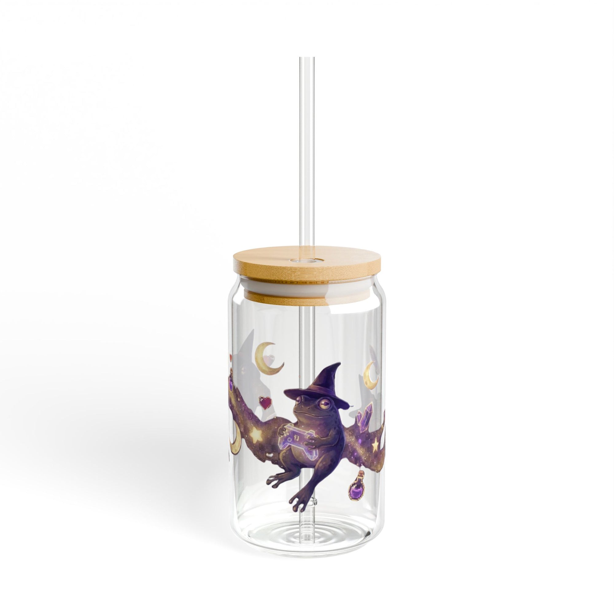 Wizard Frogs Gaming Sipper Glass