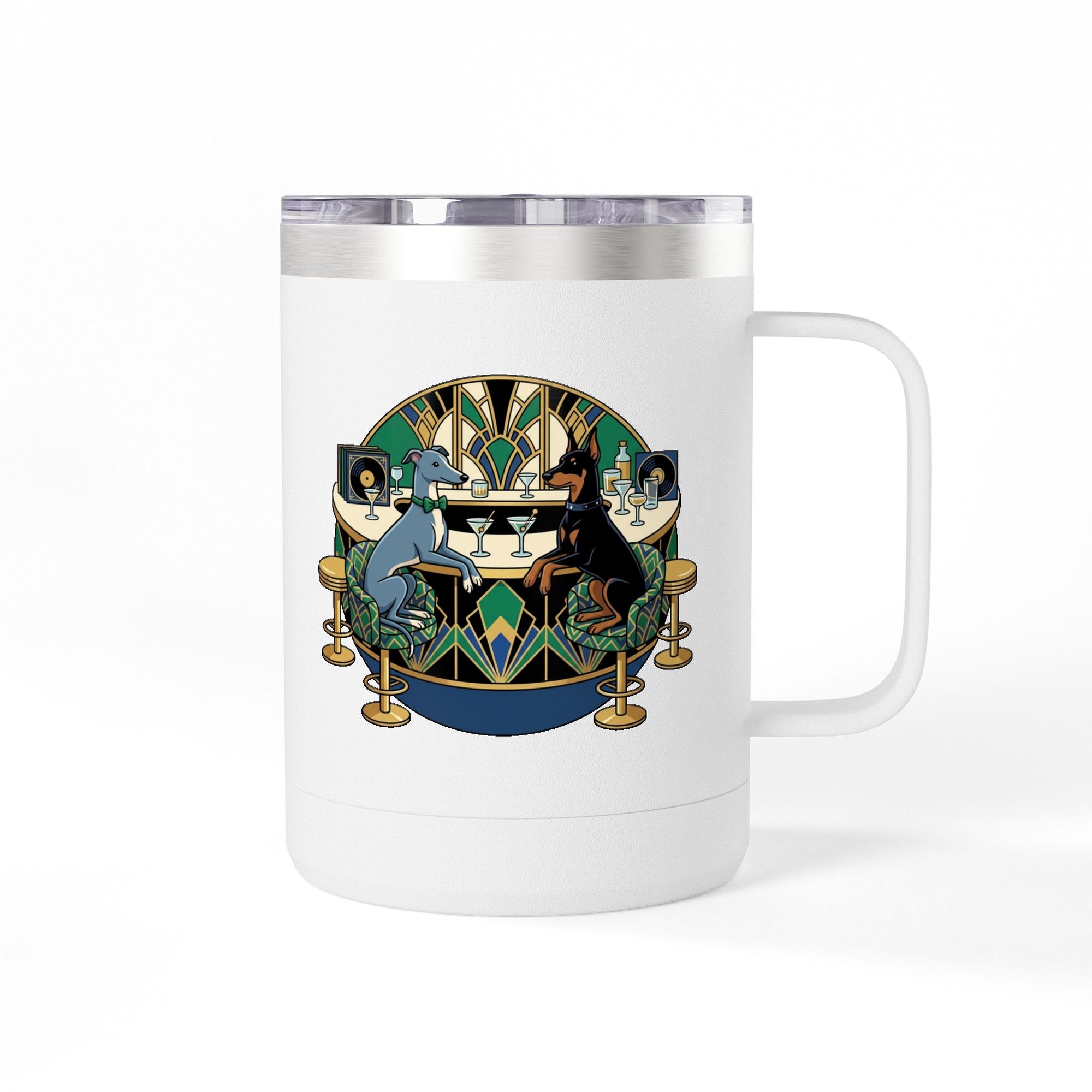 Art Deco Hounds - Speakeasy Sophisticates