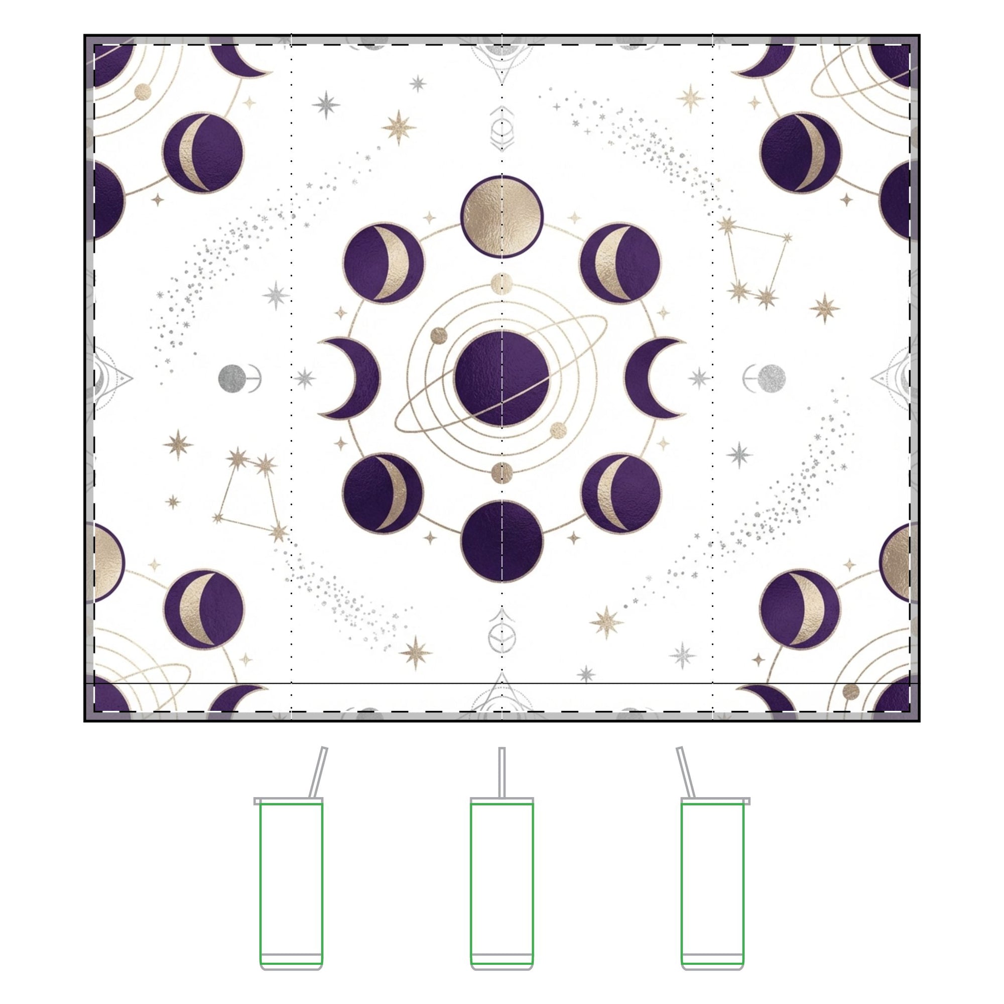 Written in the Stars - Violet Phases 20oz Tumbler