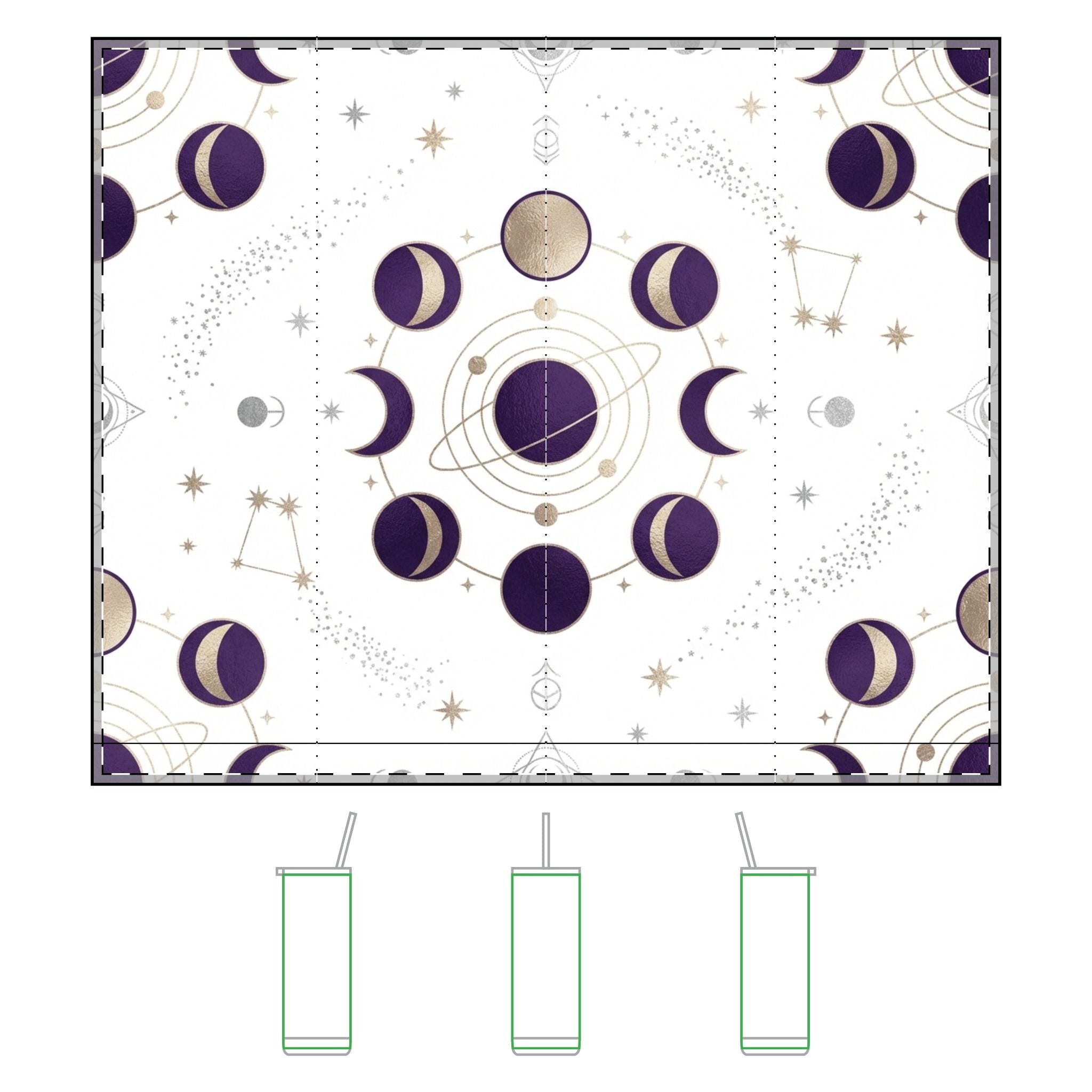 Written in the Stars - Violet Phases 20oz Tumbler