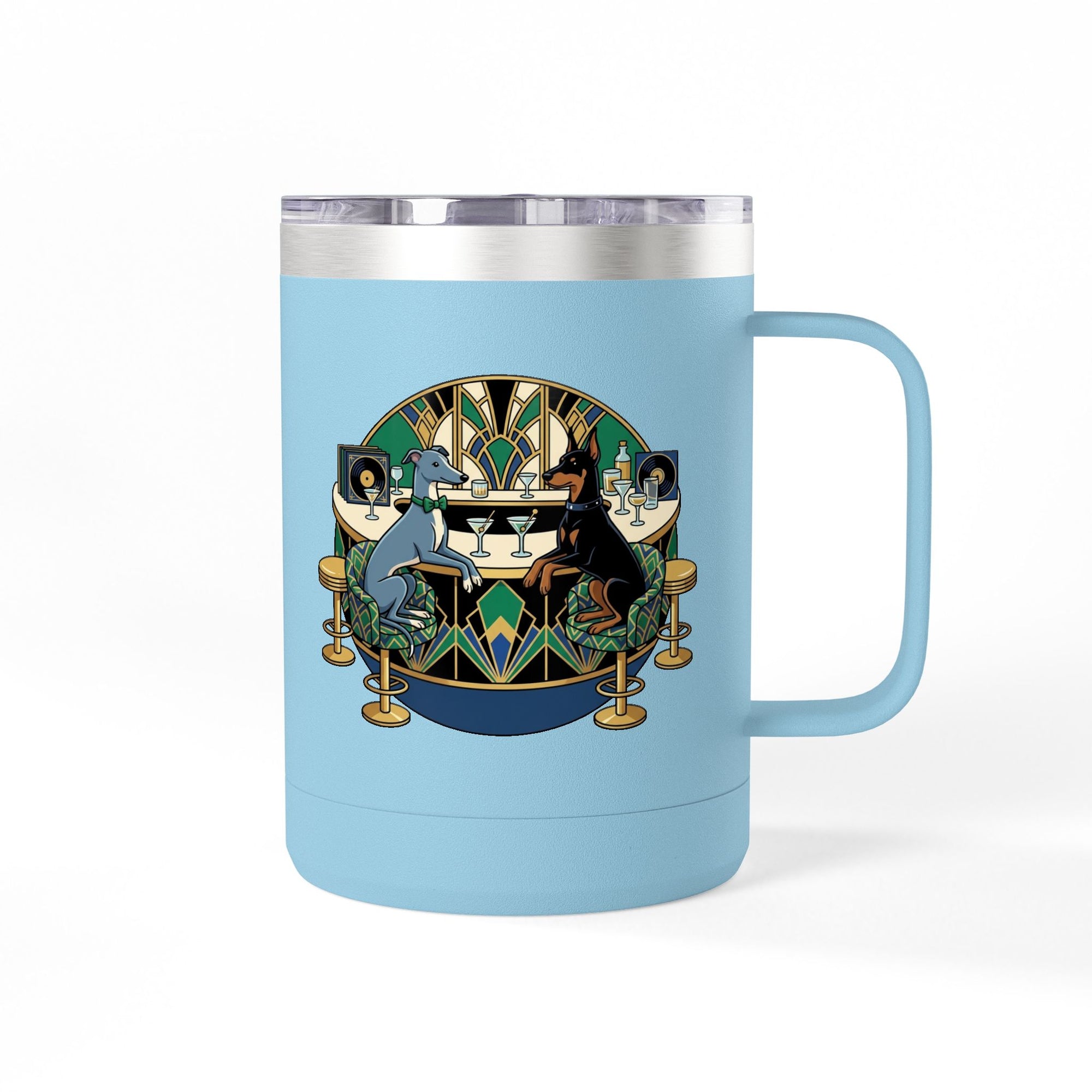 Art Deco Hounds - Speakeasy Sophisticates