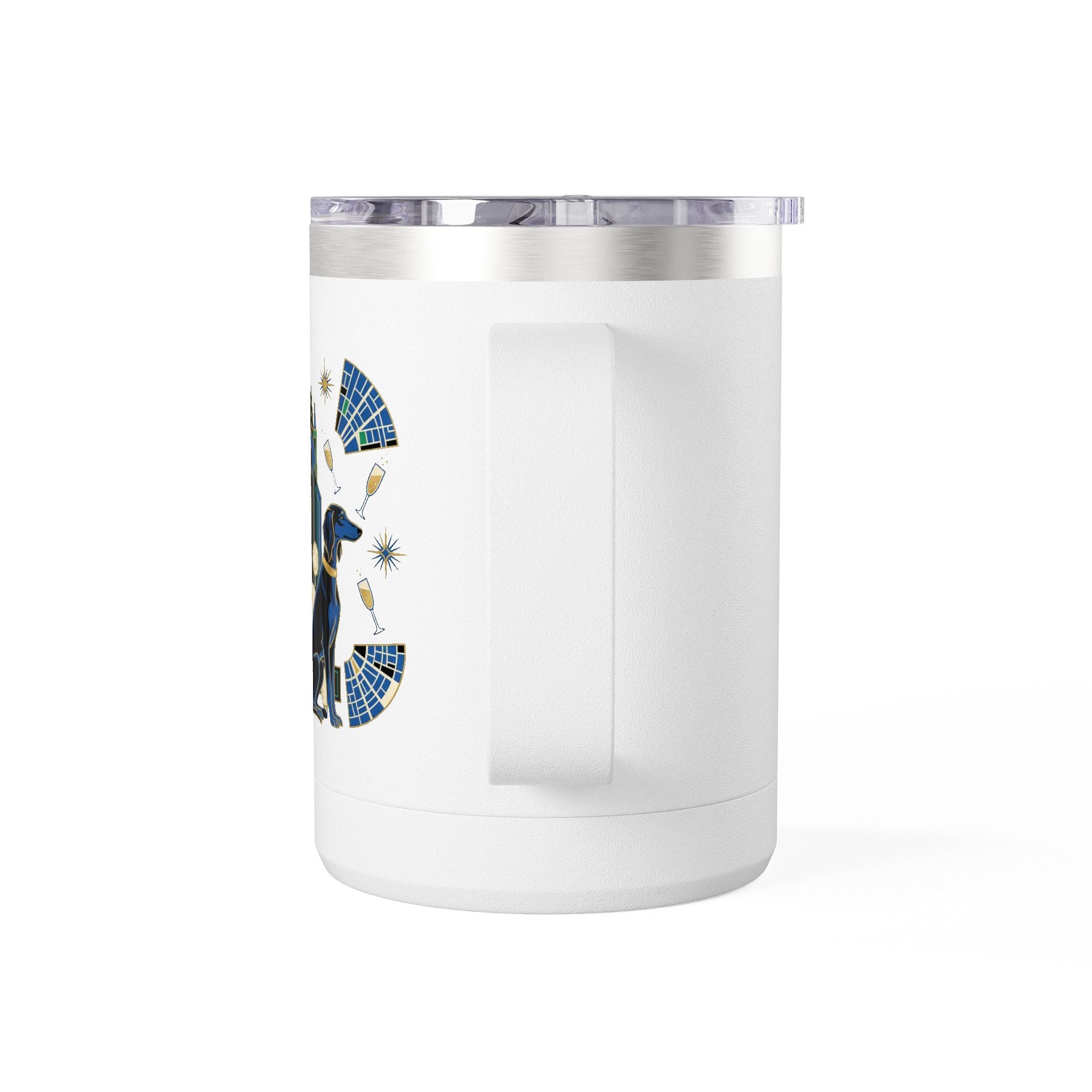 Art Deco Hounds - Skyscraper City Paws