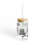 Y2K Frogs Party Sipper Glass