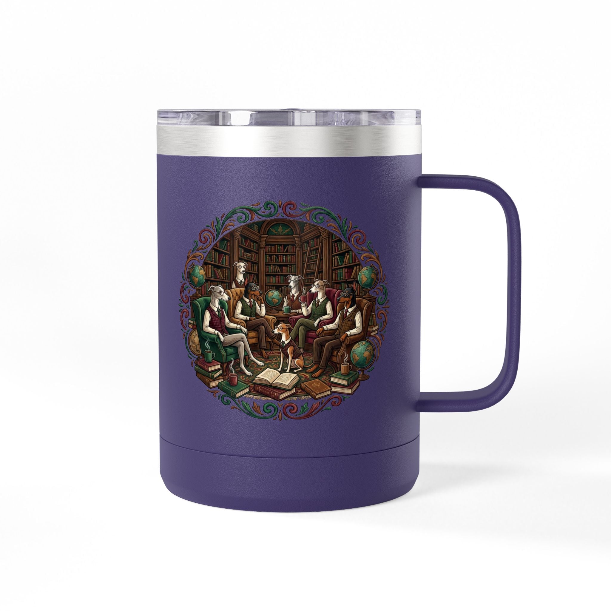 Cozy Scholar Pups - Library Lorehounds