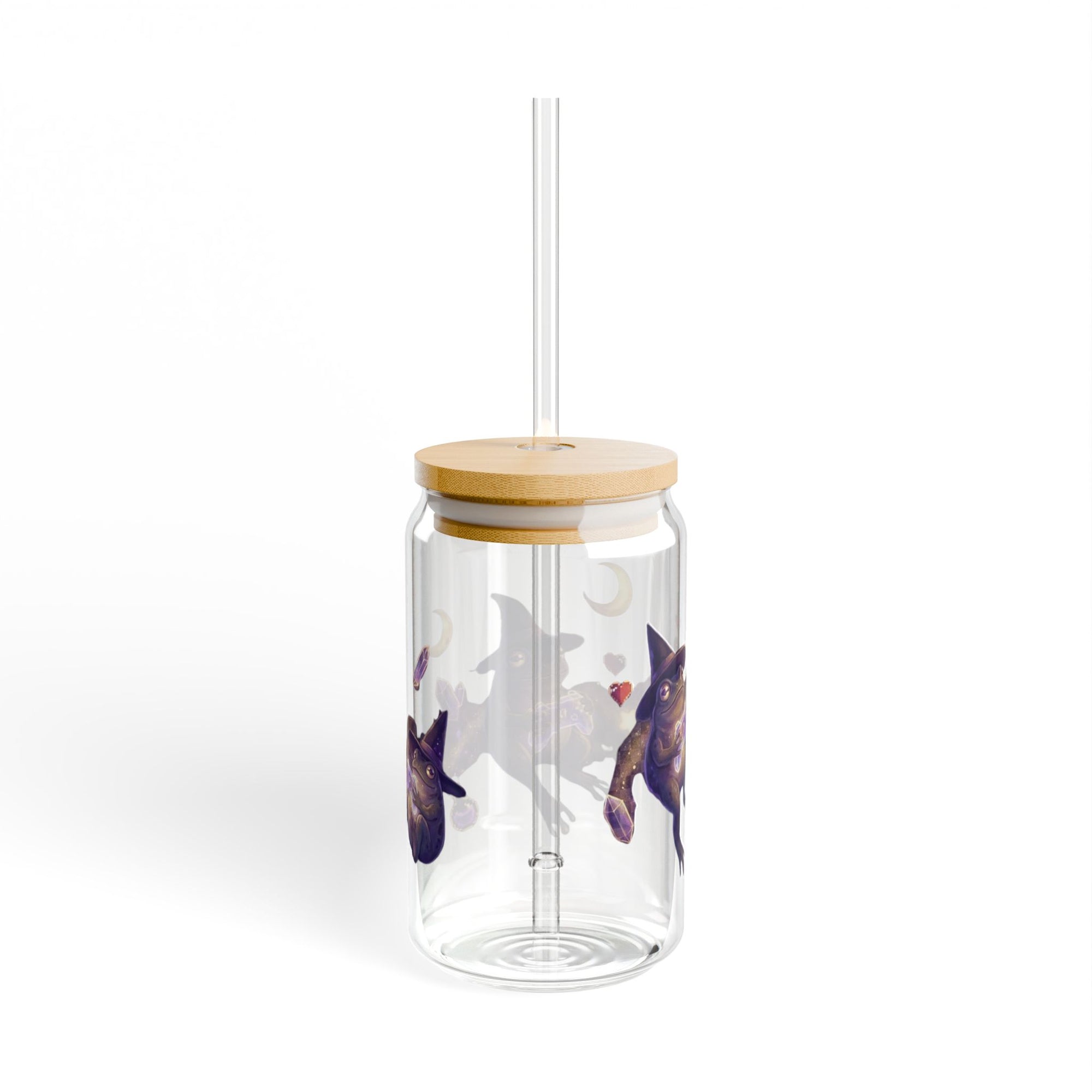 Wizard Frogs Gaming Sipper Glass