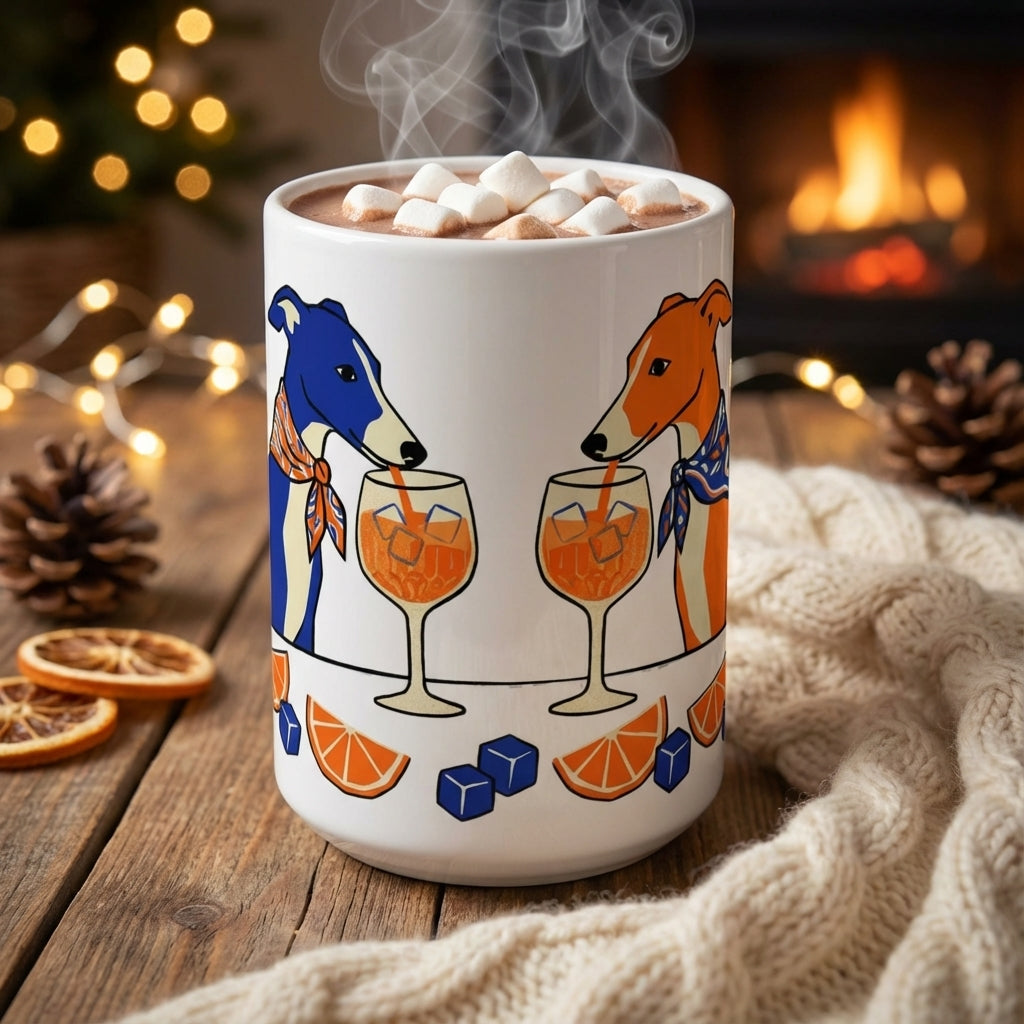 Aperitivo Hour Hounds - The Spritz Social - 15oz Mug - Hot Cocoa Lifestyle