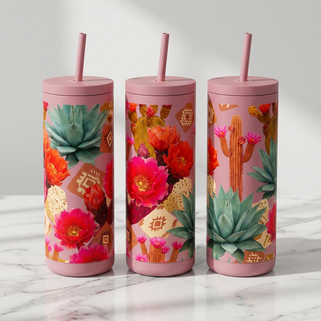 Golden Hour Blooms - 20oz / Candy Blush