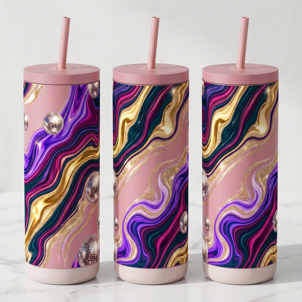 Studio 54 Marble Flow - 20oz / Candy Blush