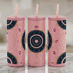 Gilded Birth Chart - Celestial Houses - 20oz / Candy Blush