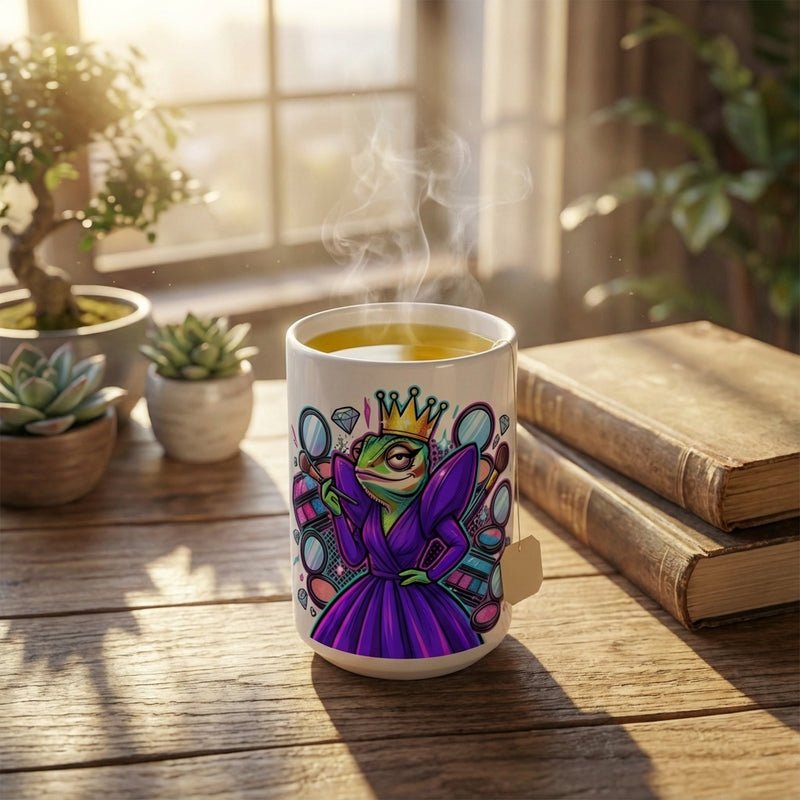Drag Brunch Chameleons - Contour Couture - 15oz Mug with tea