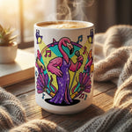 Drag Brunch Flamingos - Sequined Dreams - 15oz Mug - Hero Lifestyle