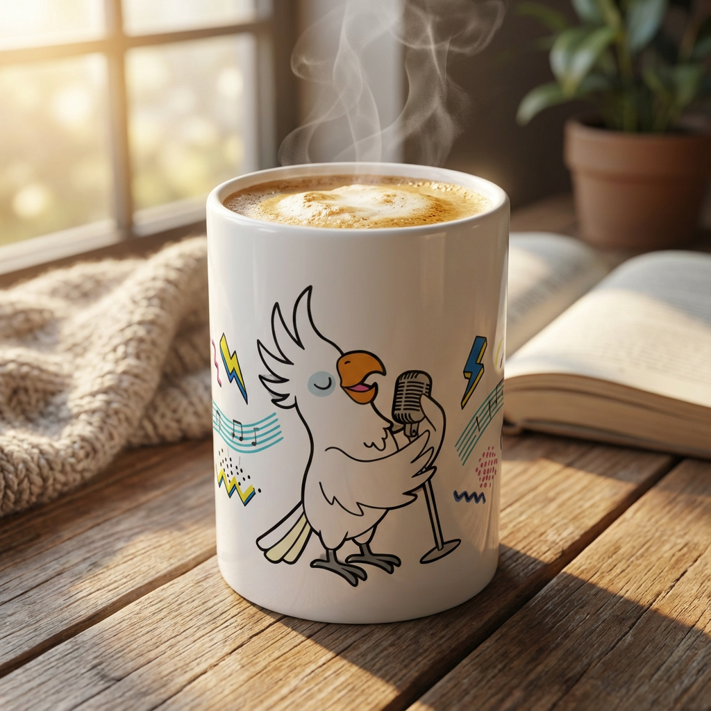 Karaoke Club Cockatoos - Solo Ballad - 15oz Mug - Hero Lifestyle