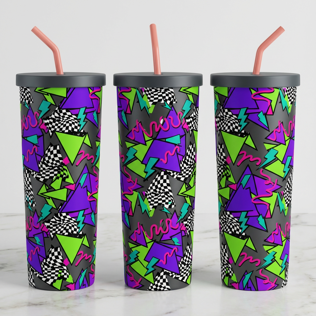 Totally Radical Remix - Retro Triangle Tangle - 20oz / Nightrider