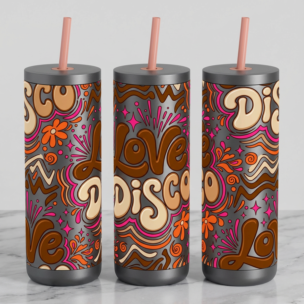 Disco Daisy Daydream - Funky Type Hype - 20oz / Nightrider