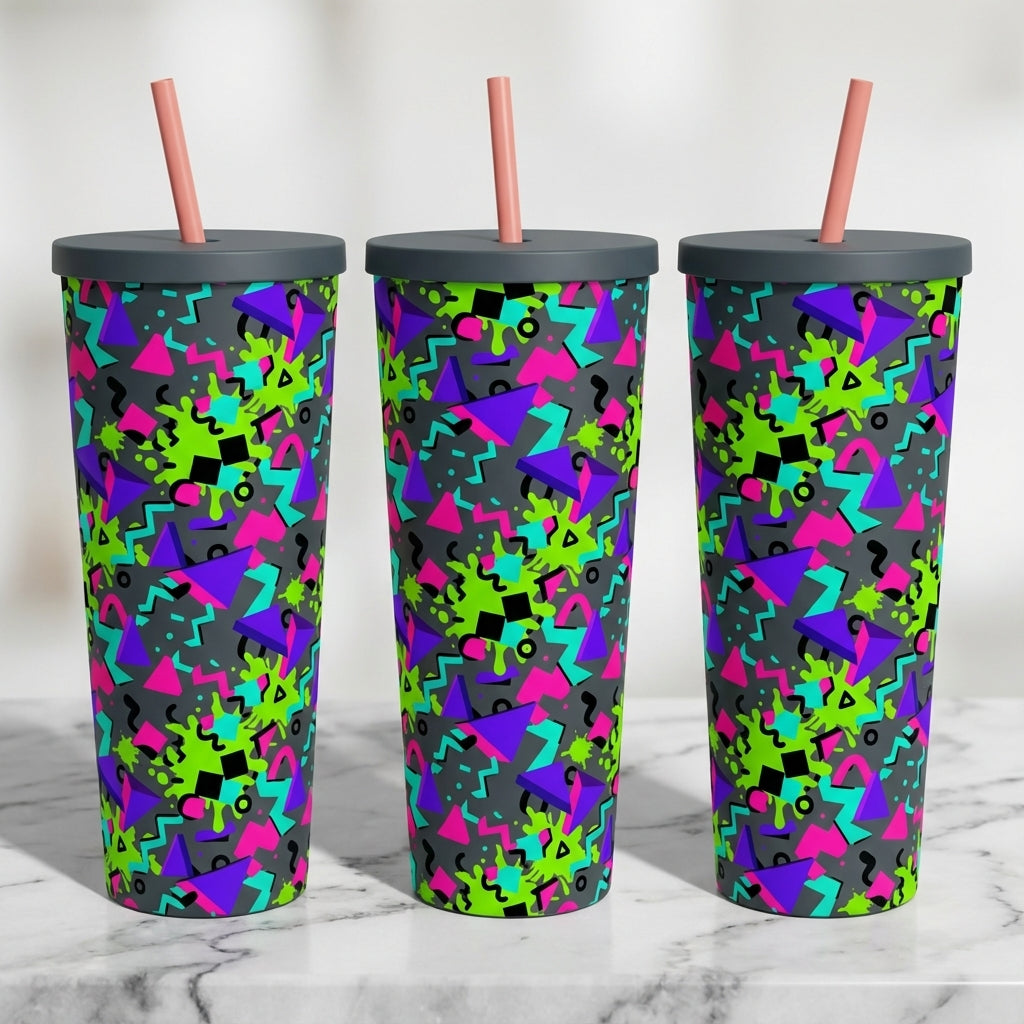 Totally Radical Remix - Confetti ZigZag Remix - 20oz / Nightrider