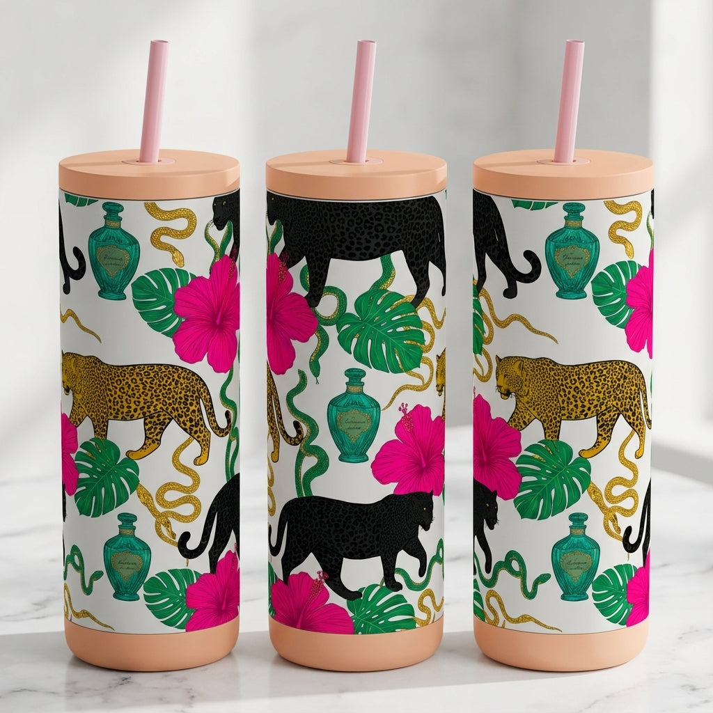 Roaring Flora & Fauna - Maximalist Menagerie - 20oz / Sand Pebble