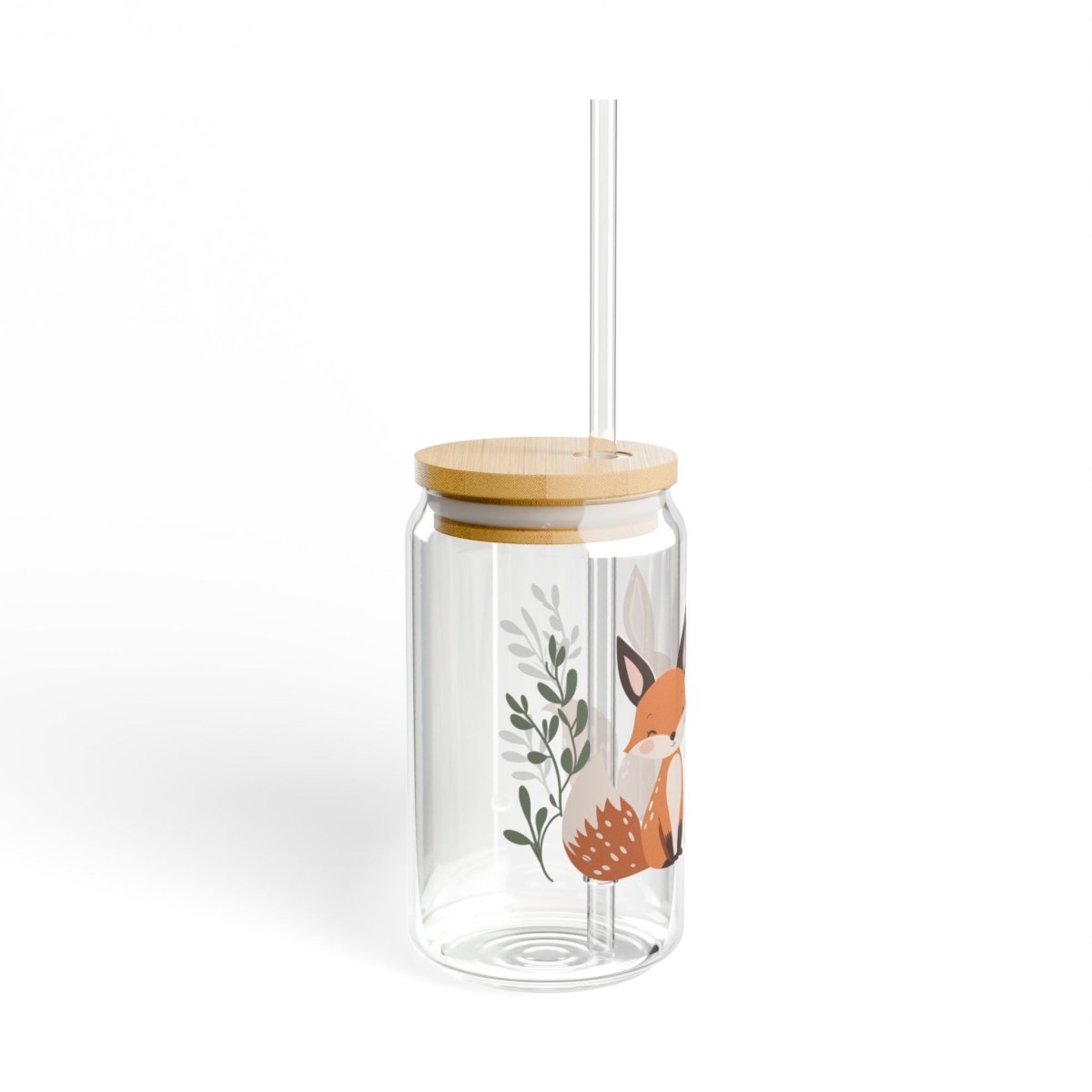 Animal Family Sipper Glass 16oz - BigSippin