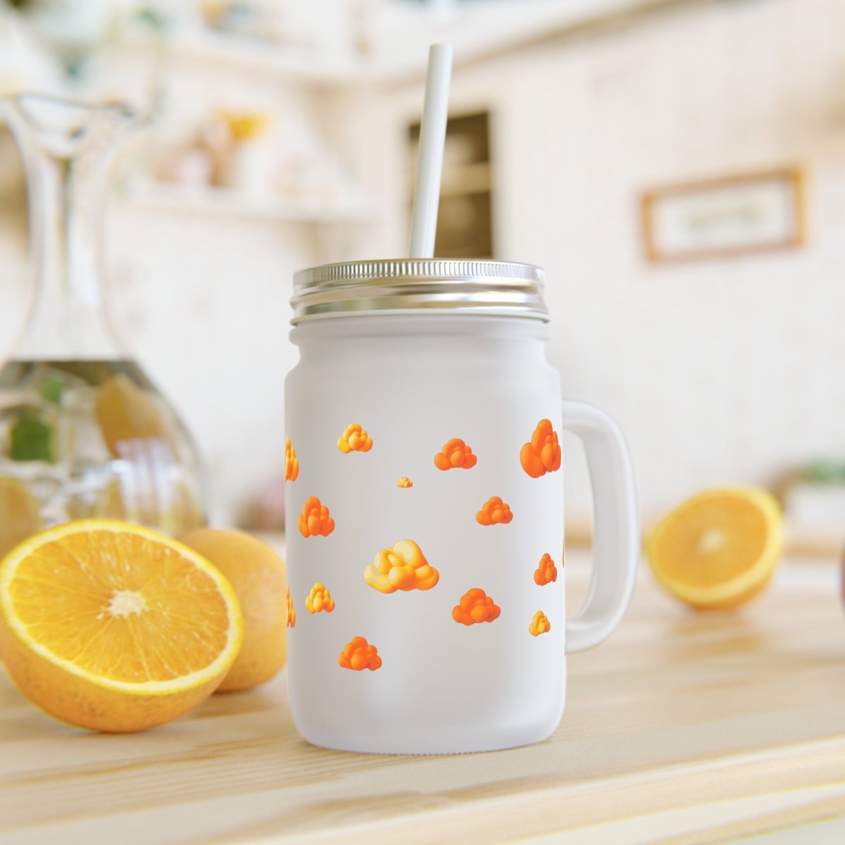 Autumn Clouds Mason Jar 12oz - BigSippin