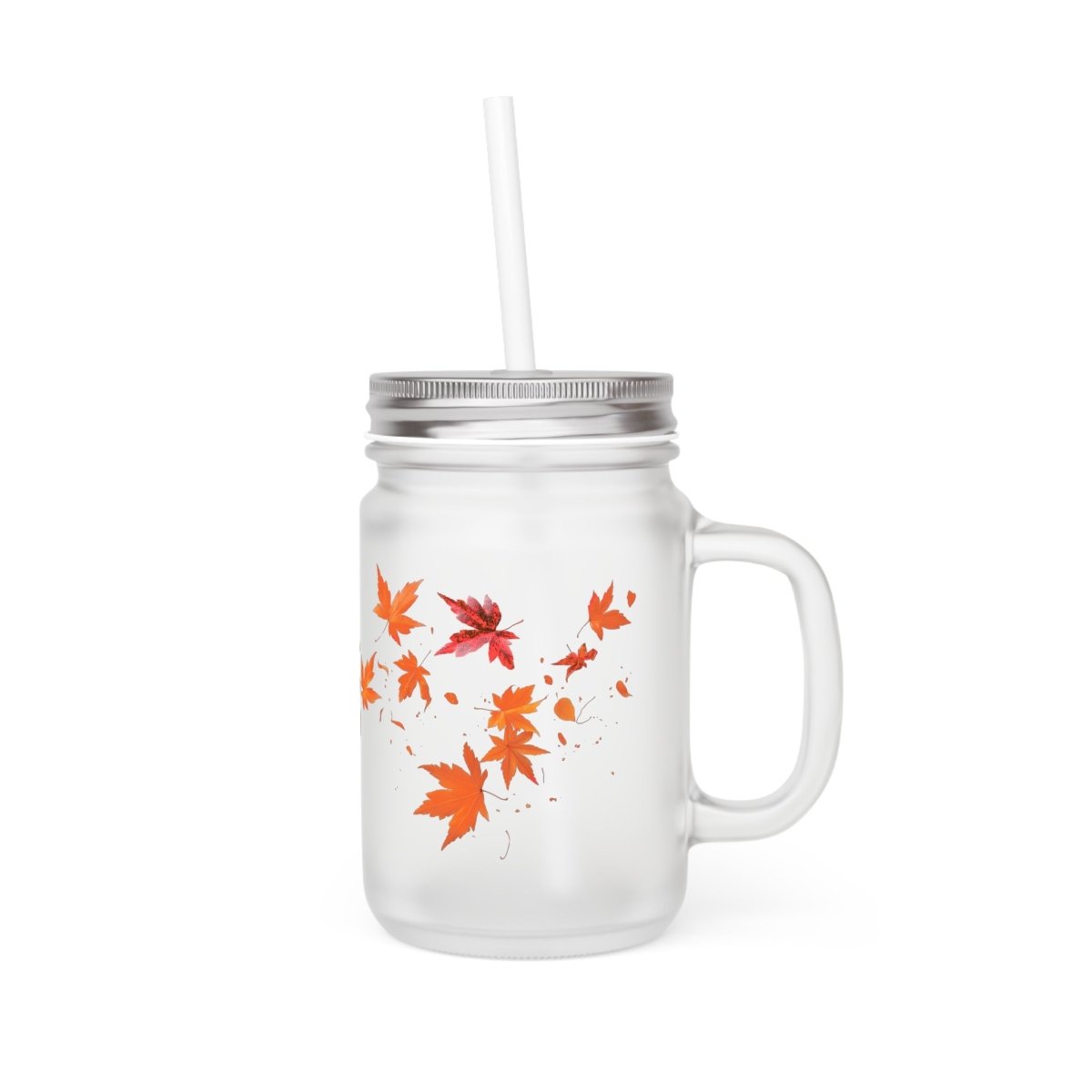 Autumn Leaves 02 Mason Jar 12oz - BigSippin