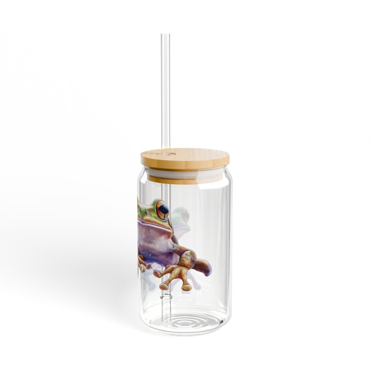 Cosmics Frog 1 Sipper Glass 16oz - BigSippin