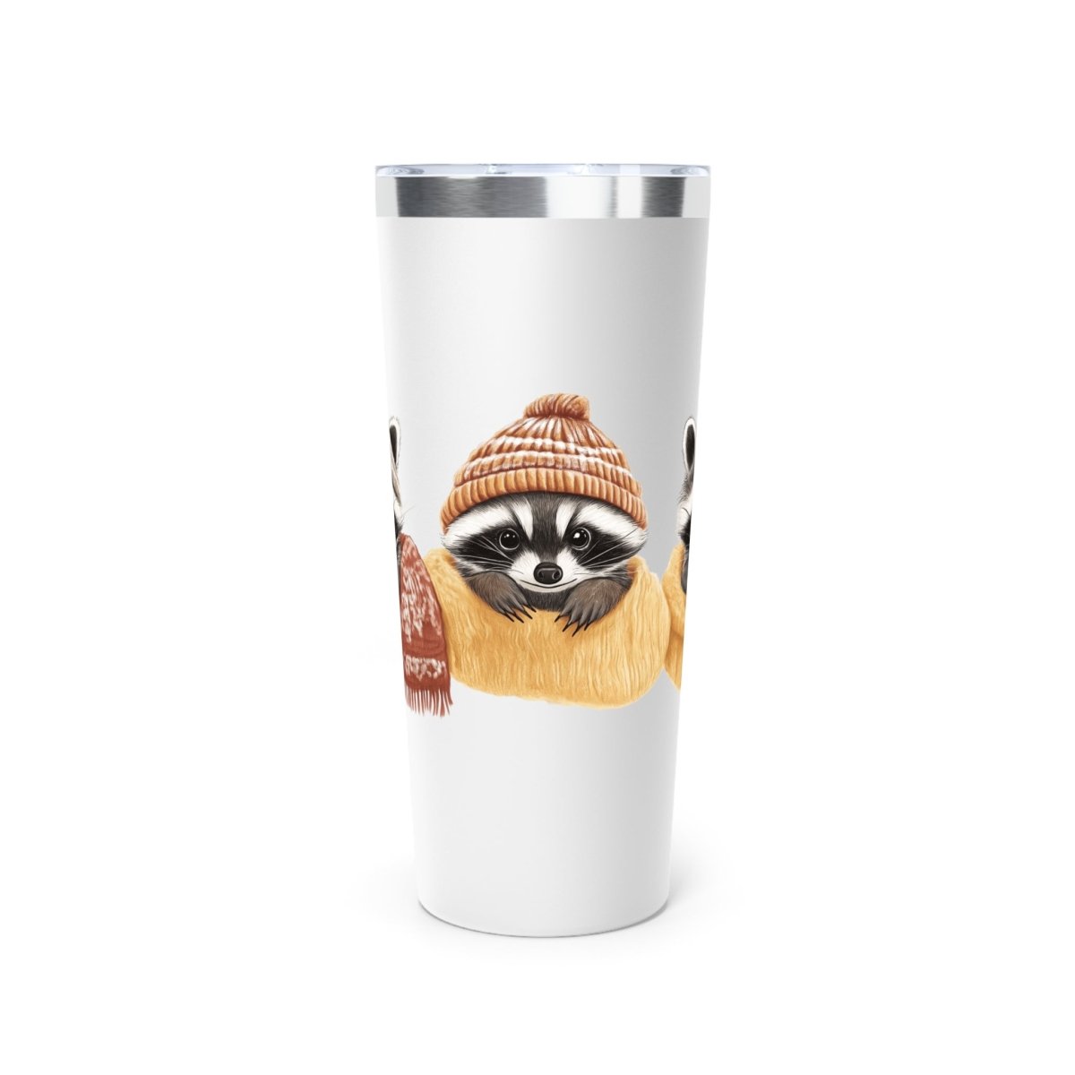 Cozy Raccoons 3 Tumbler 22oz - BigSippin