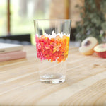 Elegant Floral Pint Glass - 16oz Beer or Beverage Tumbler - BigSippin
