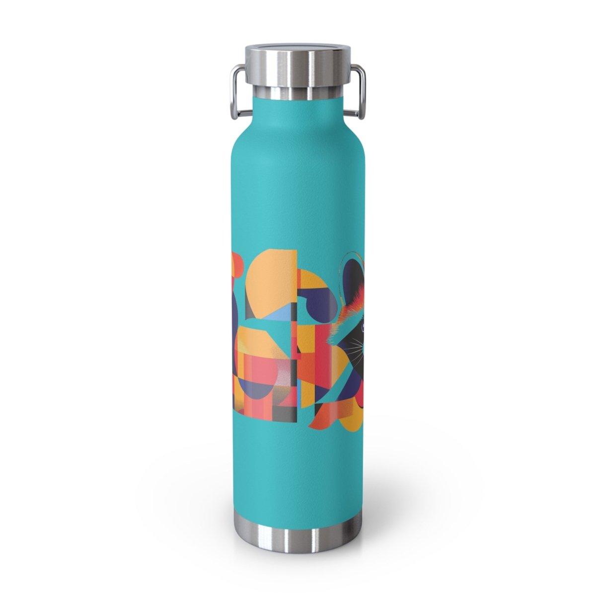 Geometric Raccoons 1 Insulated Bottle 22oz - BigSippin