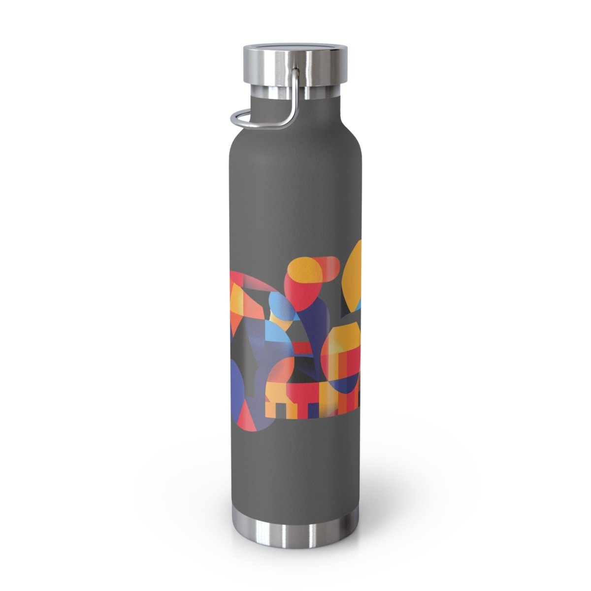 Geometric Raccoons 1 Insulated Bottle 22oz - BigSippin