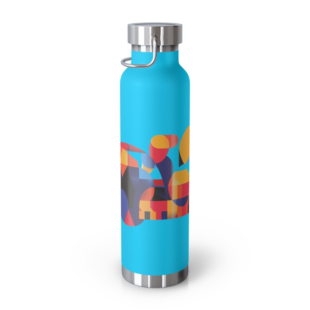 Geometric Raccoons 1 Insulated Bottle 22oz - BigSippin