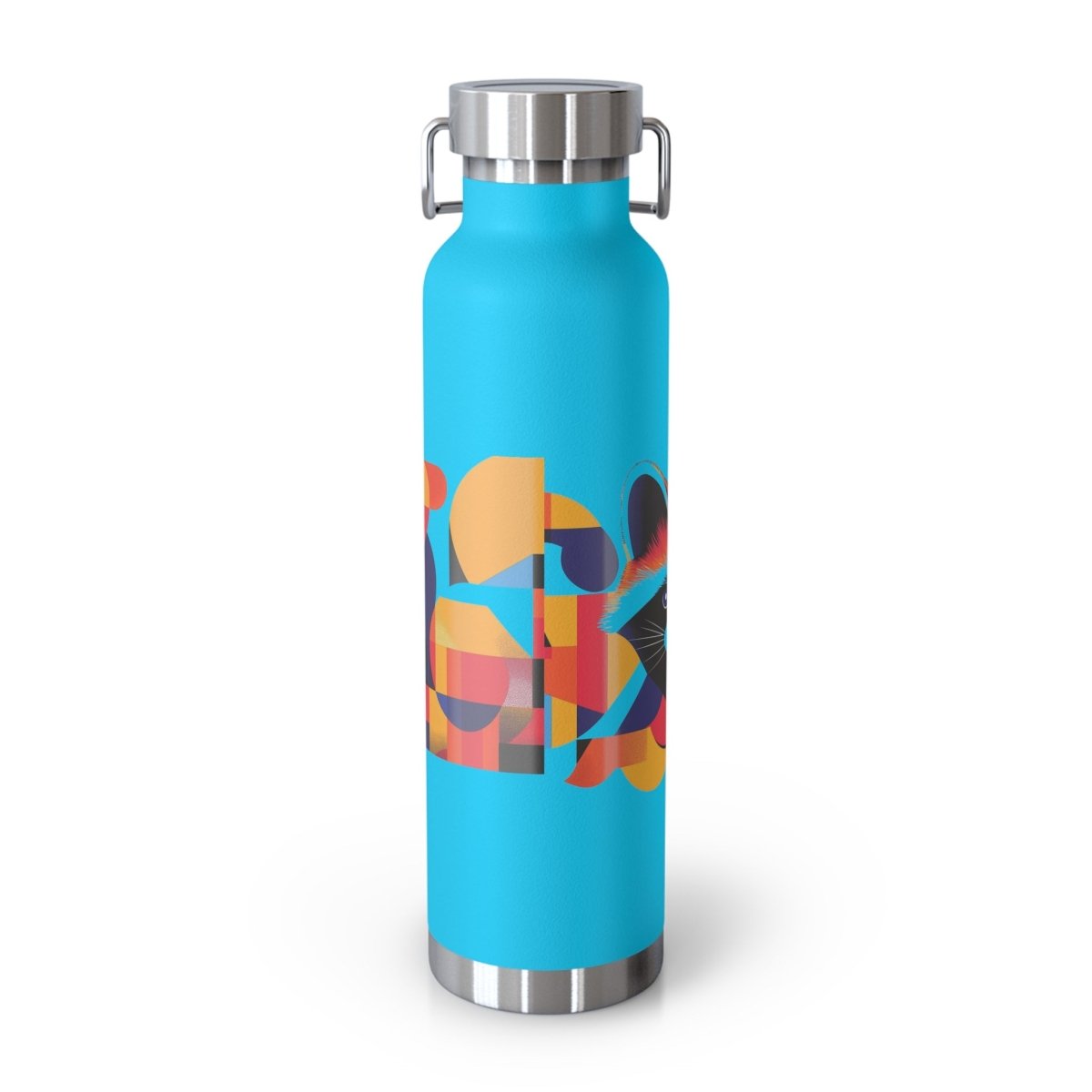 Geometric Raccoons 1 Insulated Bottle 22oz - BigSippin