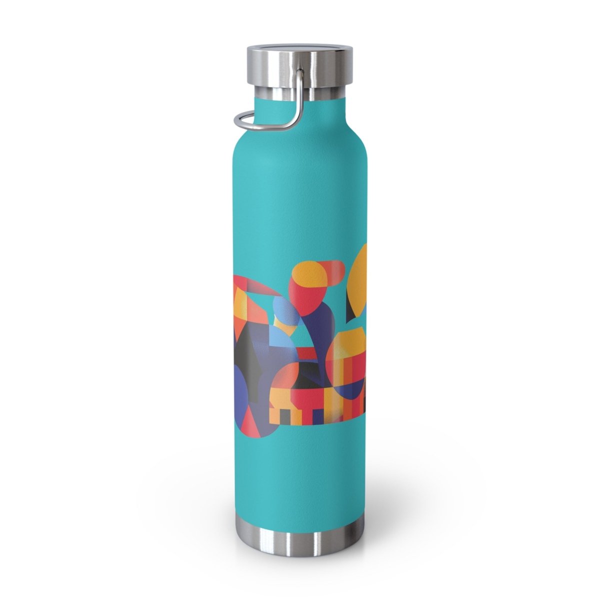 Geometric Raccoons 1 Insulated Bottle 22oz - BigSippin