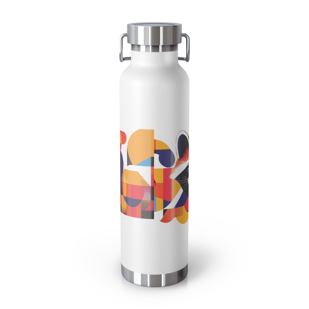Geometric Raccoons 1 Insulated Bottle 22oz - BigSippin