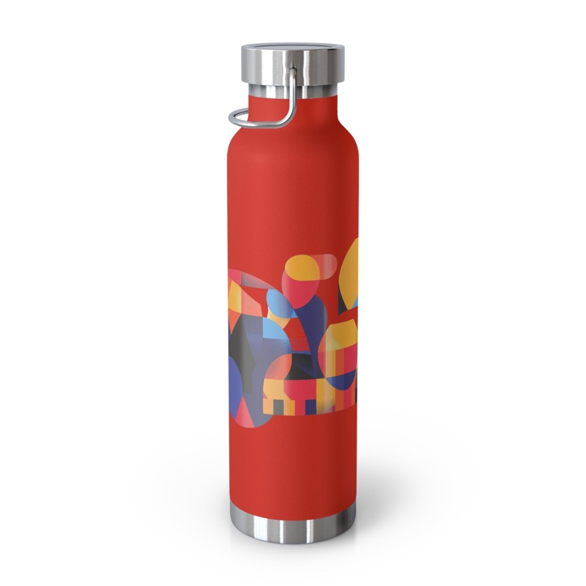 Geometric Raccoons 1 Insulated Bottle 22oz - BigSippin