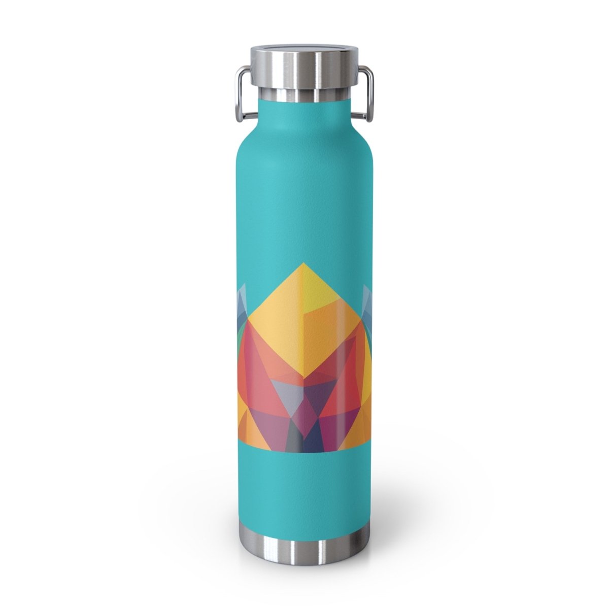 Geometric Raccoons 2 Insulated Bottle 22oz - BigSippin
