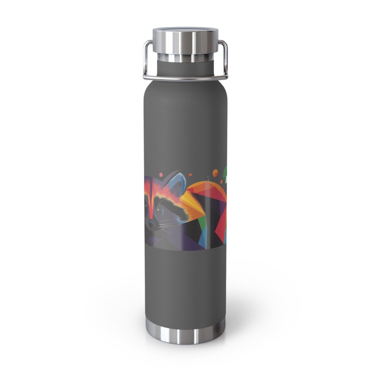 Geometric Raccoons 4 Insulated Bottle 22oz - BigSippin