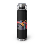 Geometric Raccoons 4 Insulated Bottle 22oz - BigSippin