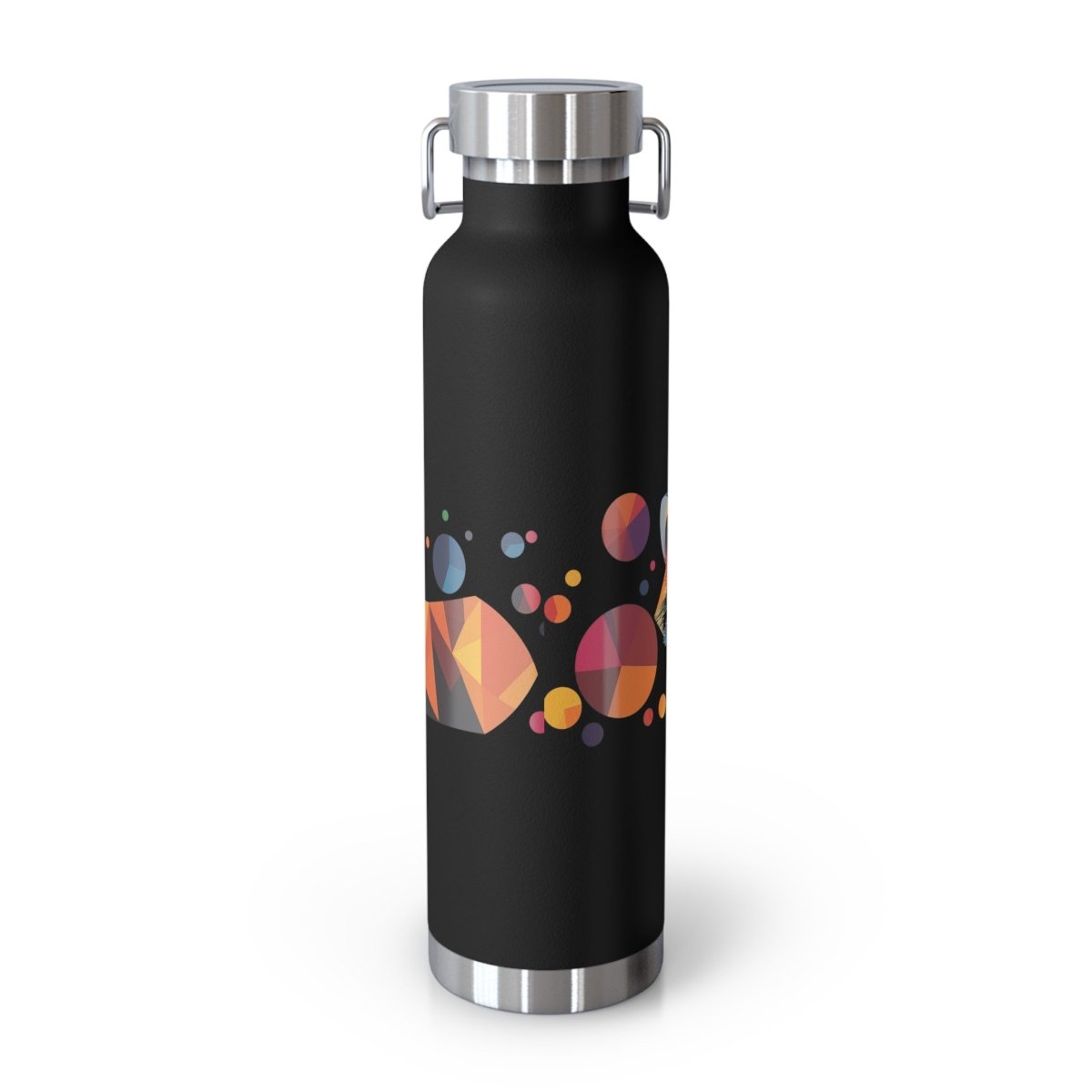 Geometric Raccoons 4 Insulated Bottle 22oz - BigSippin