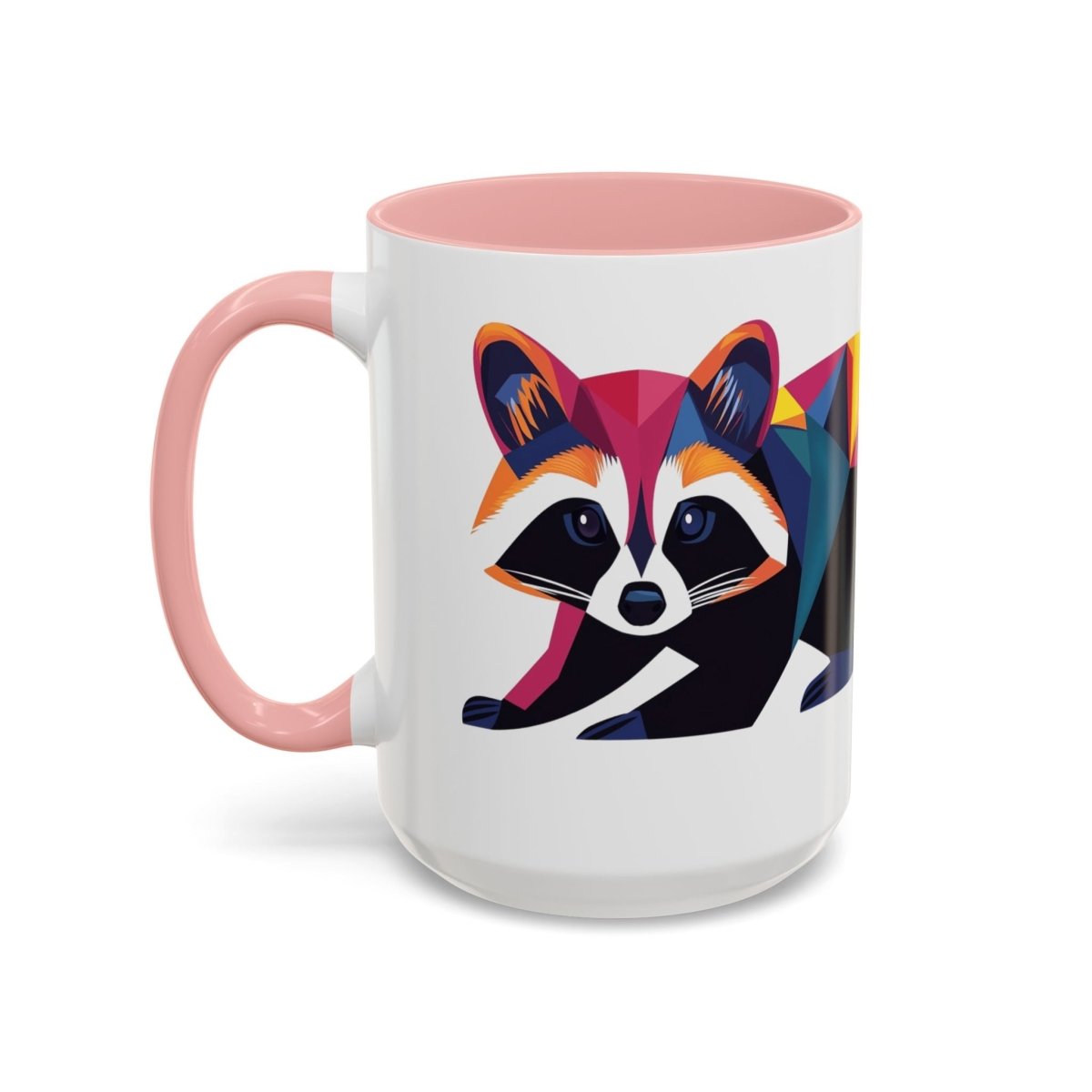 Geometric Raccoons 6 Mug - BigSippin