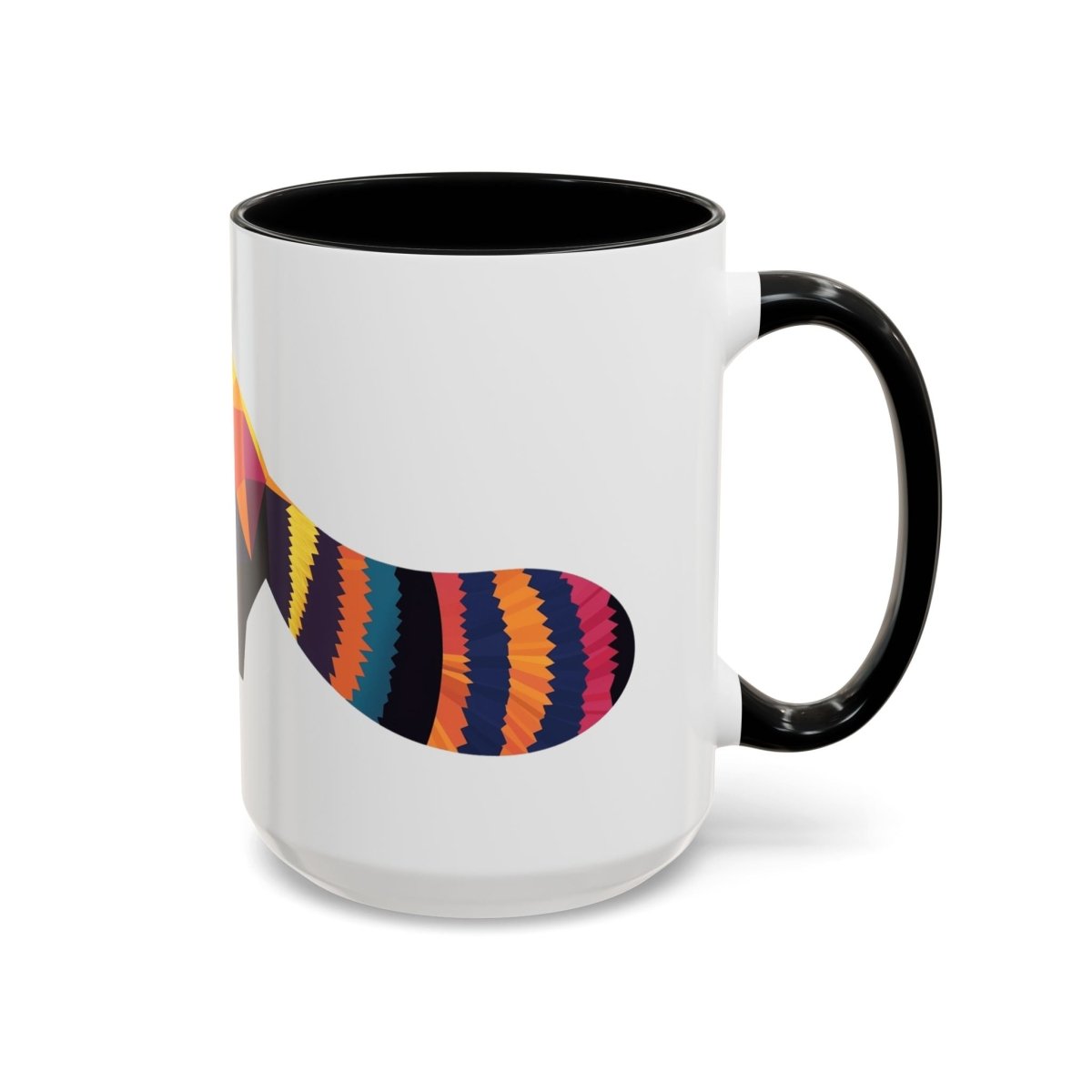 Geometric Raccoons 6 Mug - BigSippin