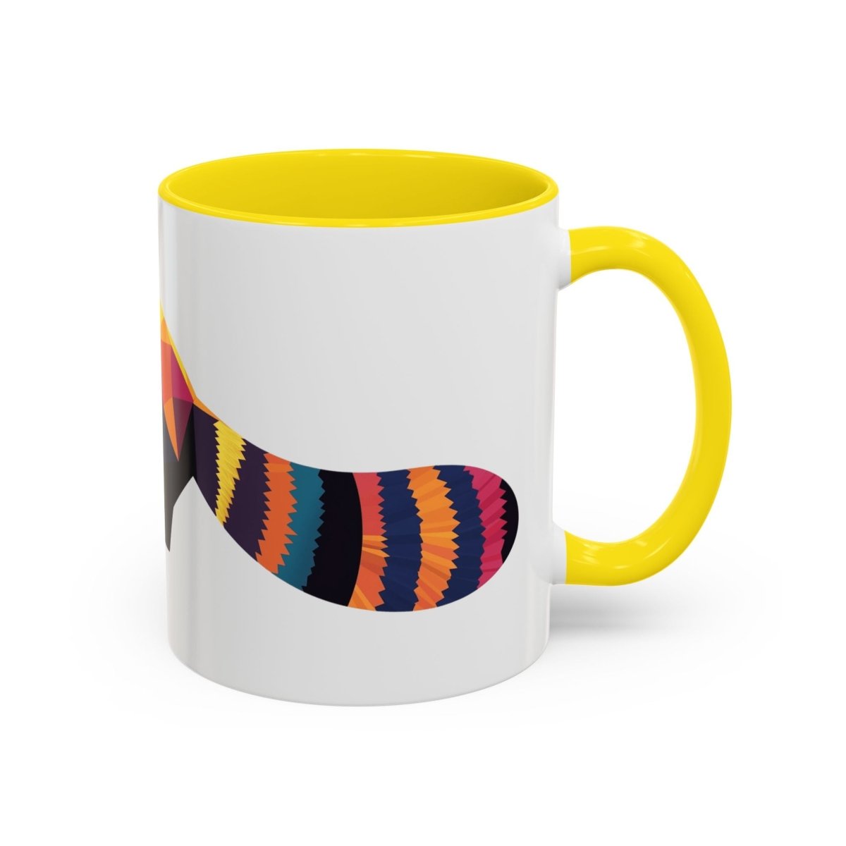 Geometric Raccoons 6 Mug - BigSippin