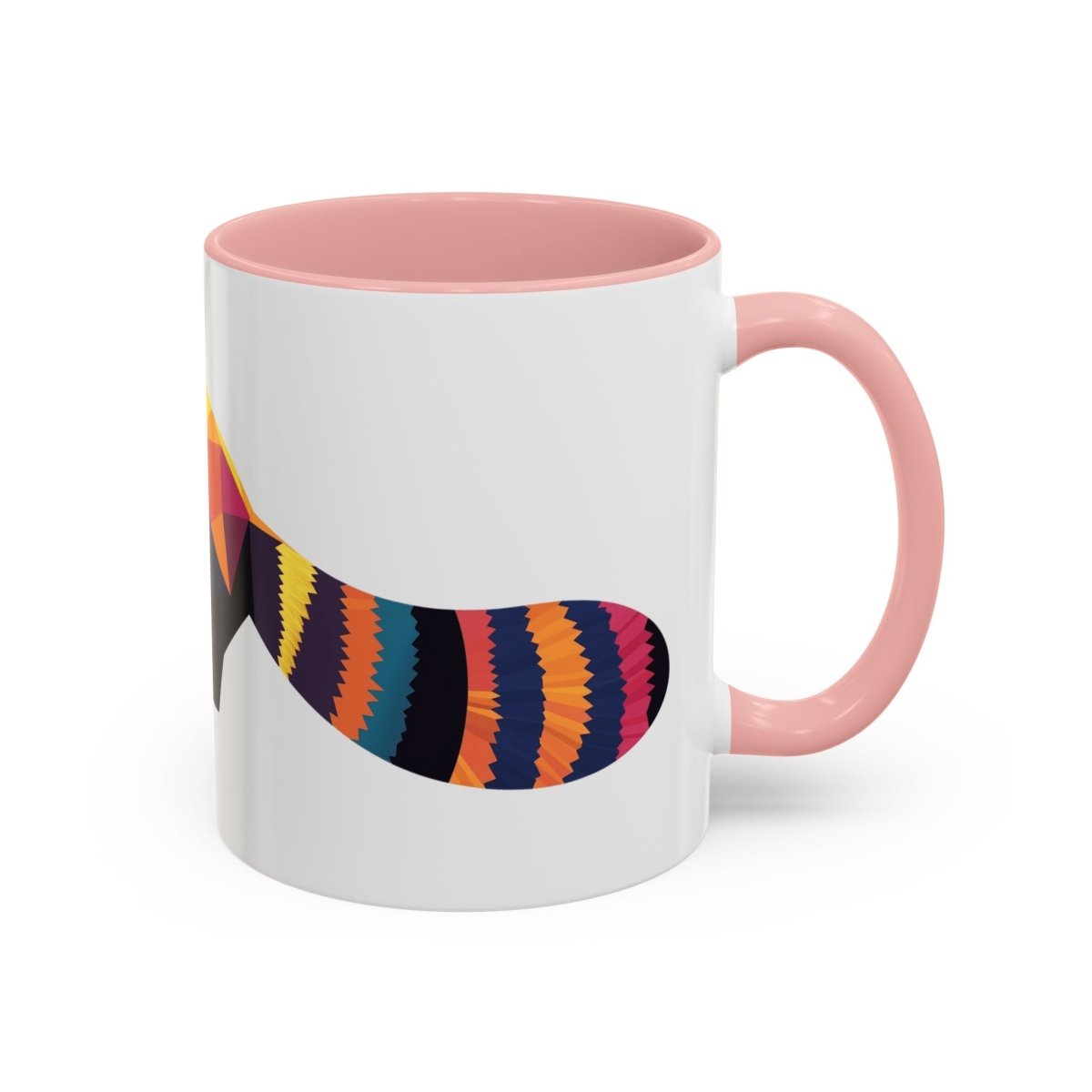 Geometric Raccoons 6 Mug - BigSippin