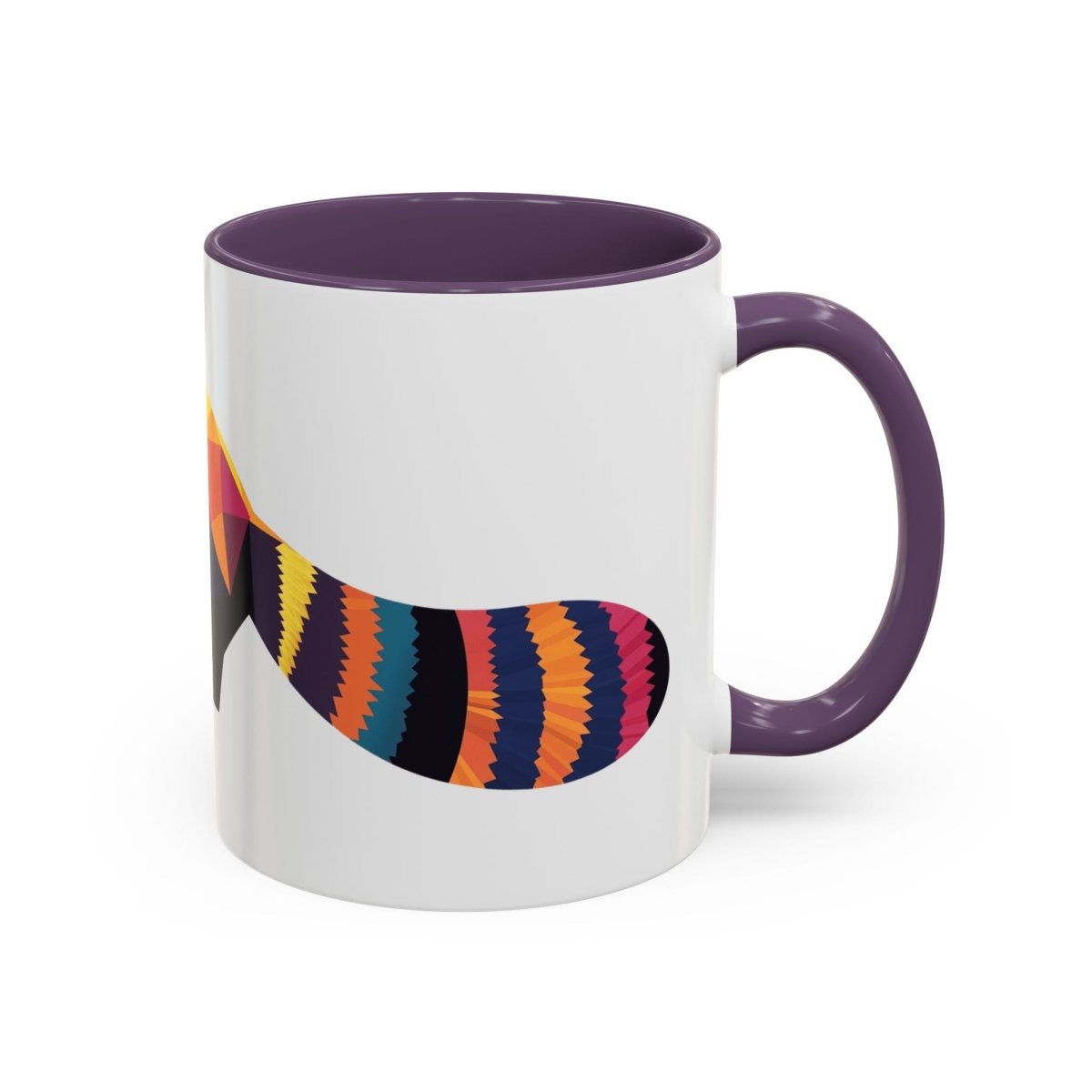 Geometric Raccoons 6 Mug - BigSippin
