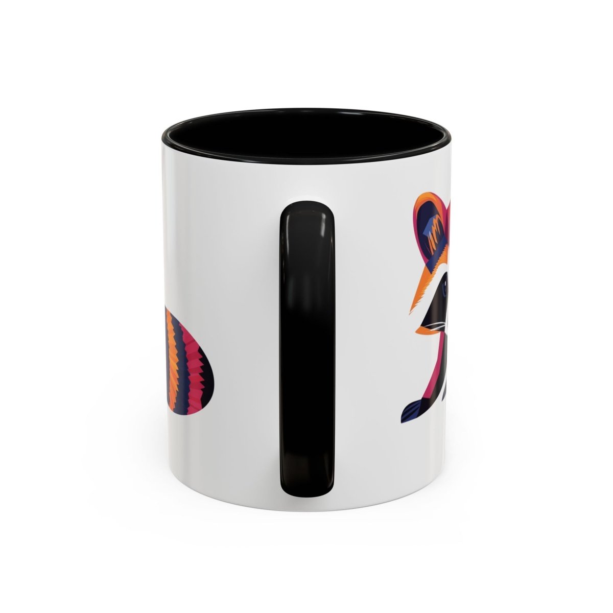 Geometric Raccoons 6 Mug - BigSippin