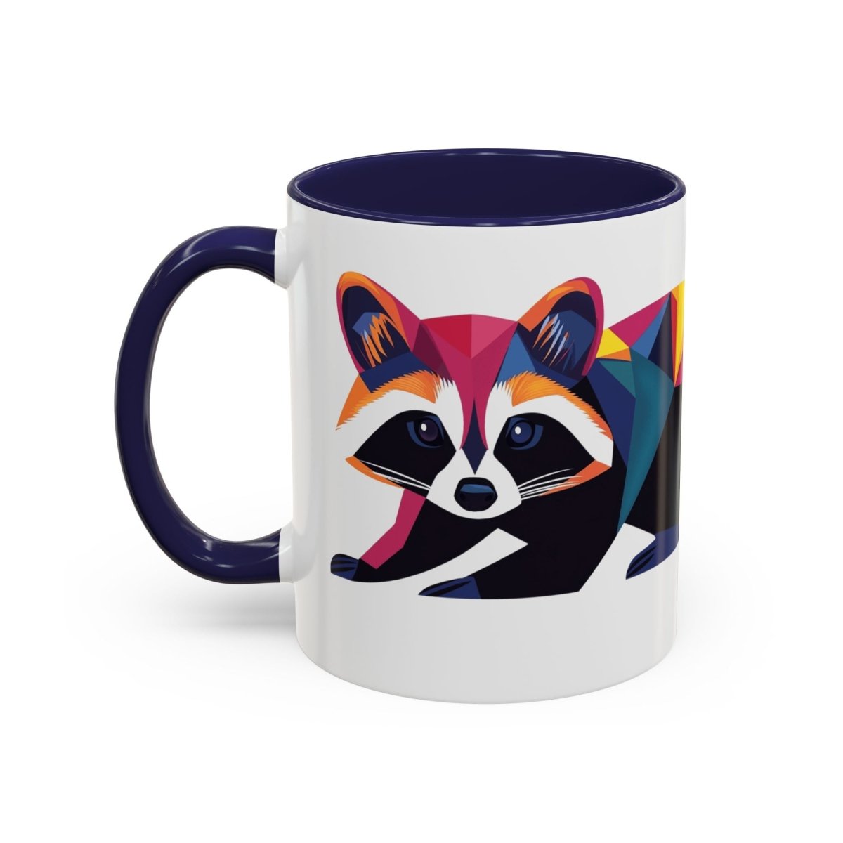 Geometric Raccoons 6 Mug - BigSippin