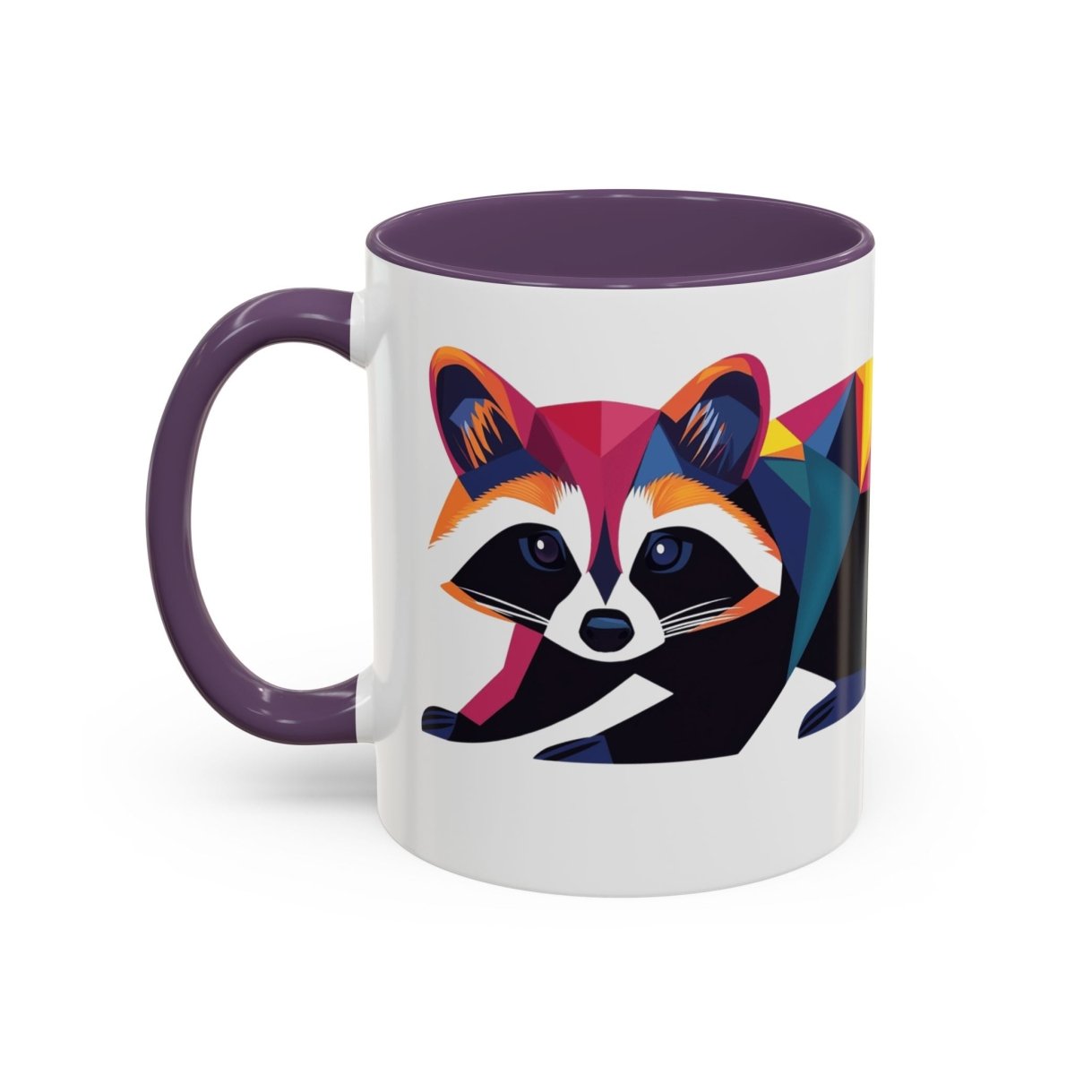 Geometric Raccoons 6 Mug - BigSippin